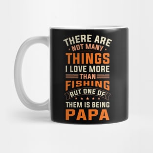 Angler Dad Saying Father's Day Men Mug